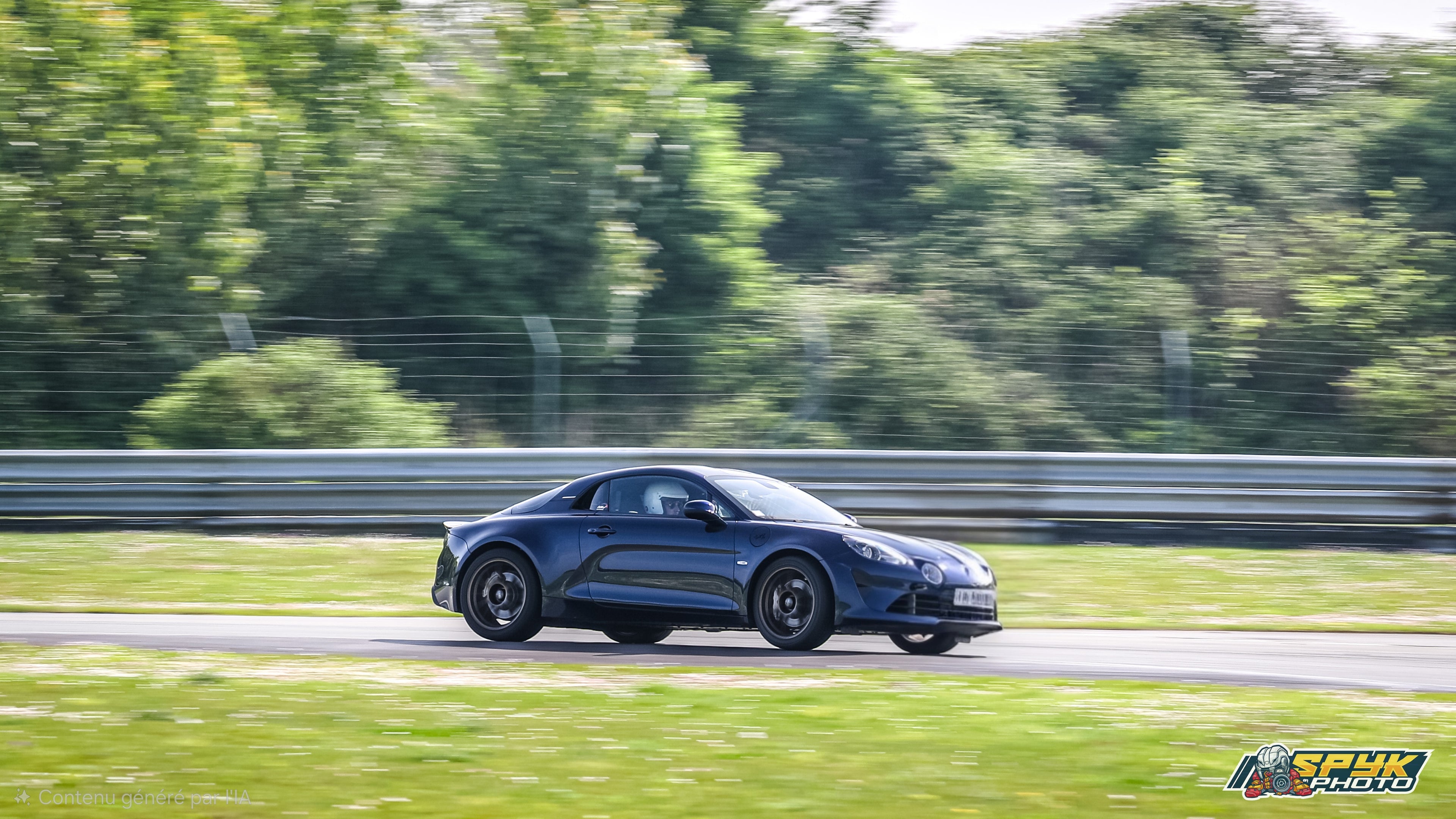 Stage de pilotage perfectionnement en Alpine A110S à Clastres "02"