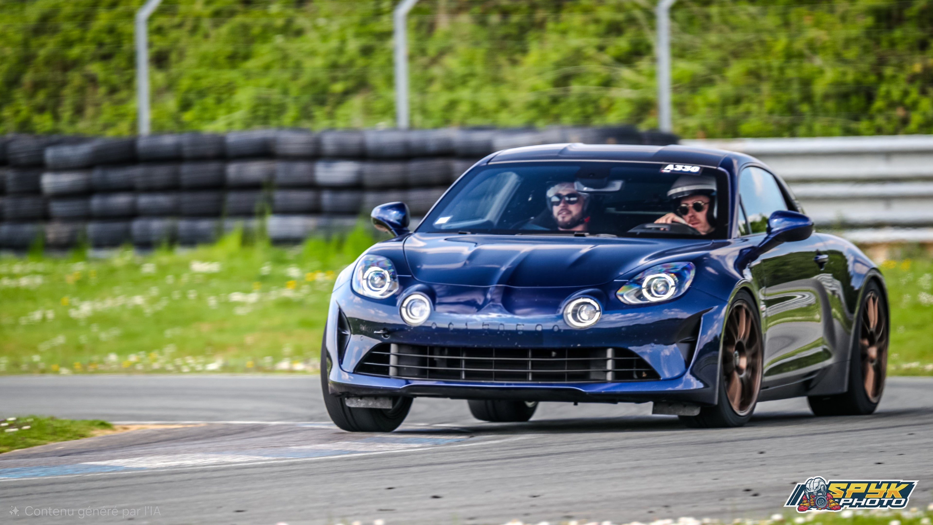 Stage de pilotage perfectionnement en Alpine A110S à Clastres "02"